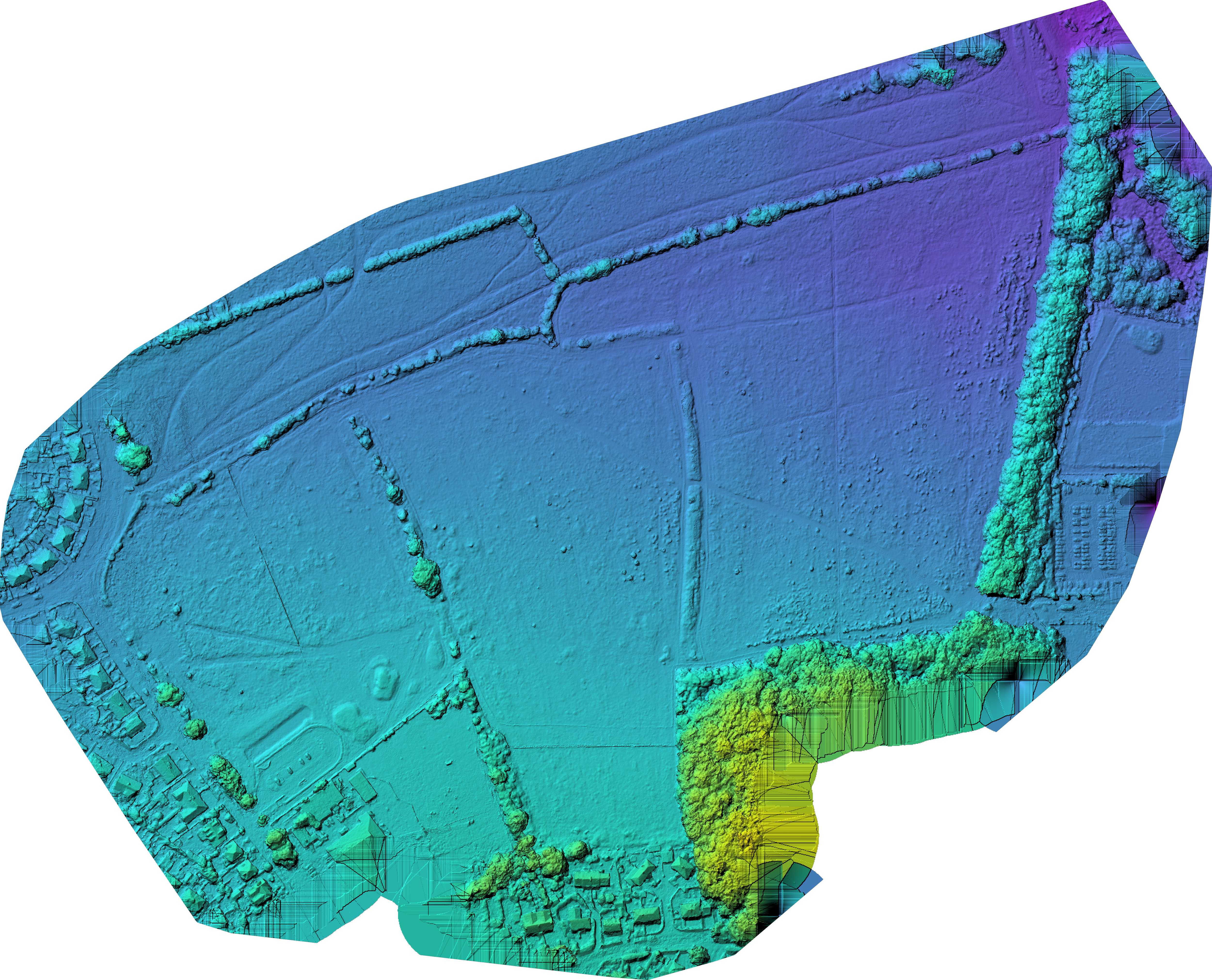 Digital surface model view